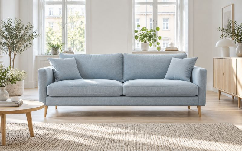 Sofa đặt sát tường: Cách chống ẩm mốc, mùi và bong tróc